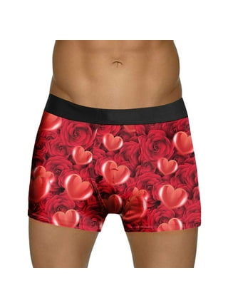Mens Casual Denim Printed Thongs Panties Swimming Briefs Boxers Shorts  Underwear