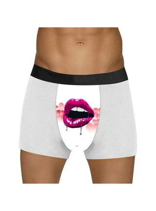 aiyuq.u men's underwear boxer briefs mesh breathable underpants Valentines  Gifts for Her 