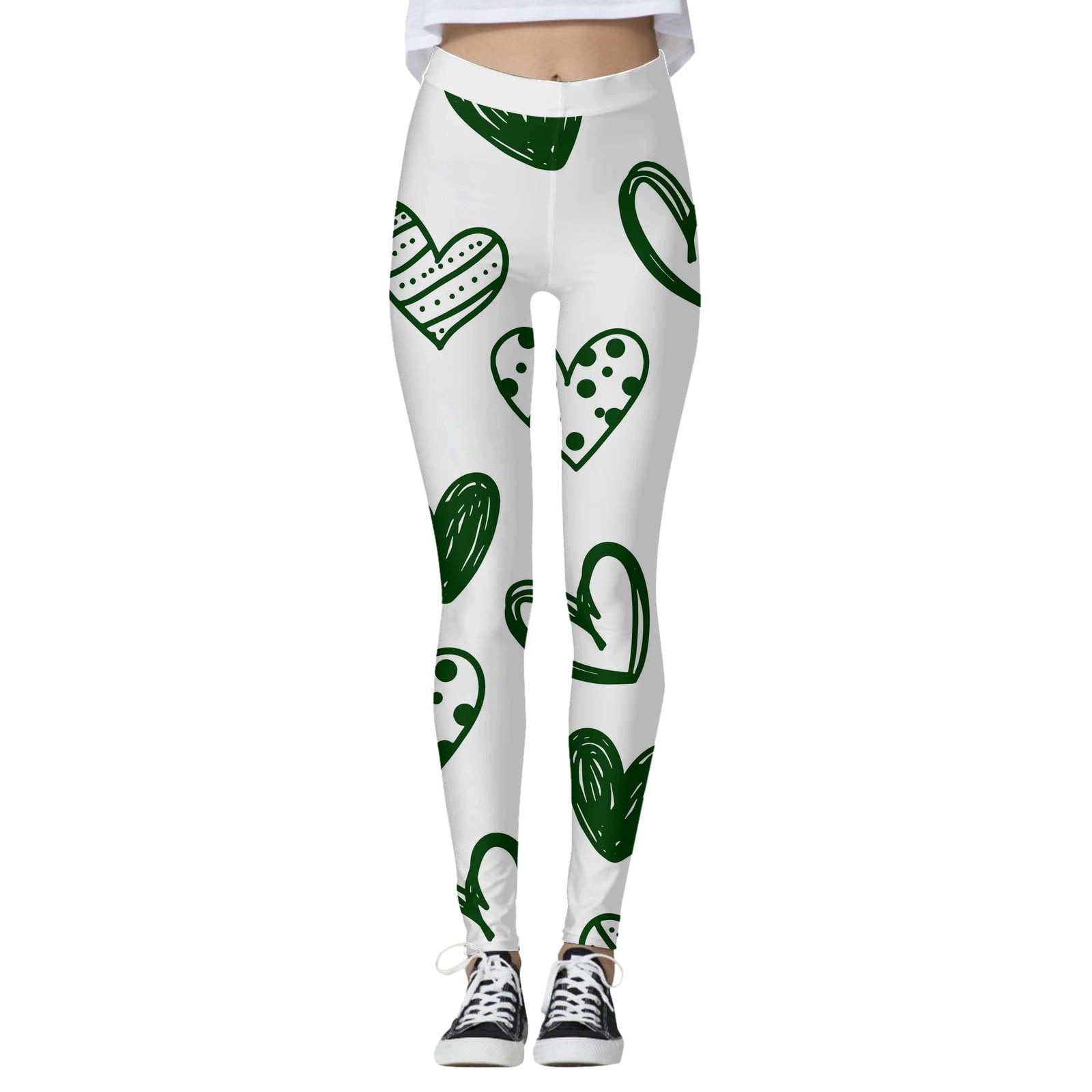 YUHAOTIN Women'S Yoga Pants Tall Sizes Women'S Paddystripes Good Luck