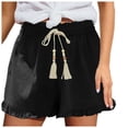 thumbnail image 1 of YUHAOTIN Women's Board Shorts Women Straight Leg Casual Pants High Waist Sports Loose Shorts Casual Fashion Pants Sweatshorts Womens Shorts Casual Plus Size, 1 of 5