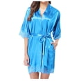 thumbnail image 1 of YUHAOTIN Womens Lingeries Plus Size Nightwear Sleepwear Lace Women's Lingerie Pajamas Lady Satin Suit Valentine Lingerie Plus Size Christmas Lingerie for Women Plus Size Bow, 1 of 8