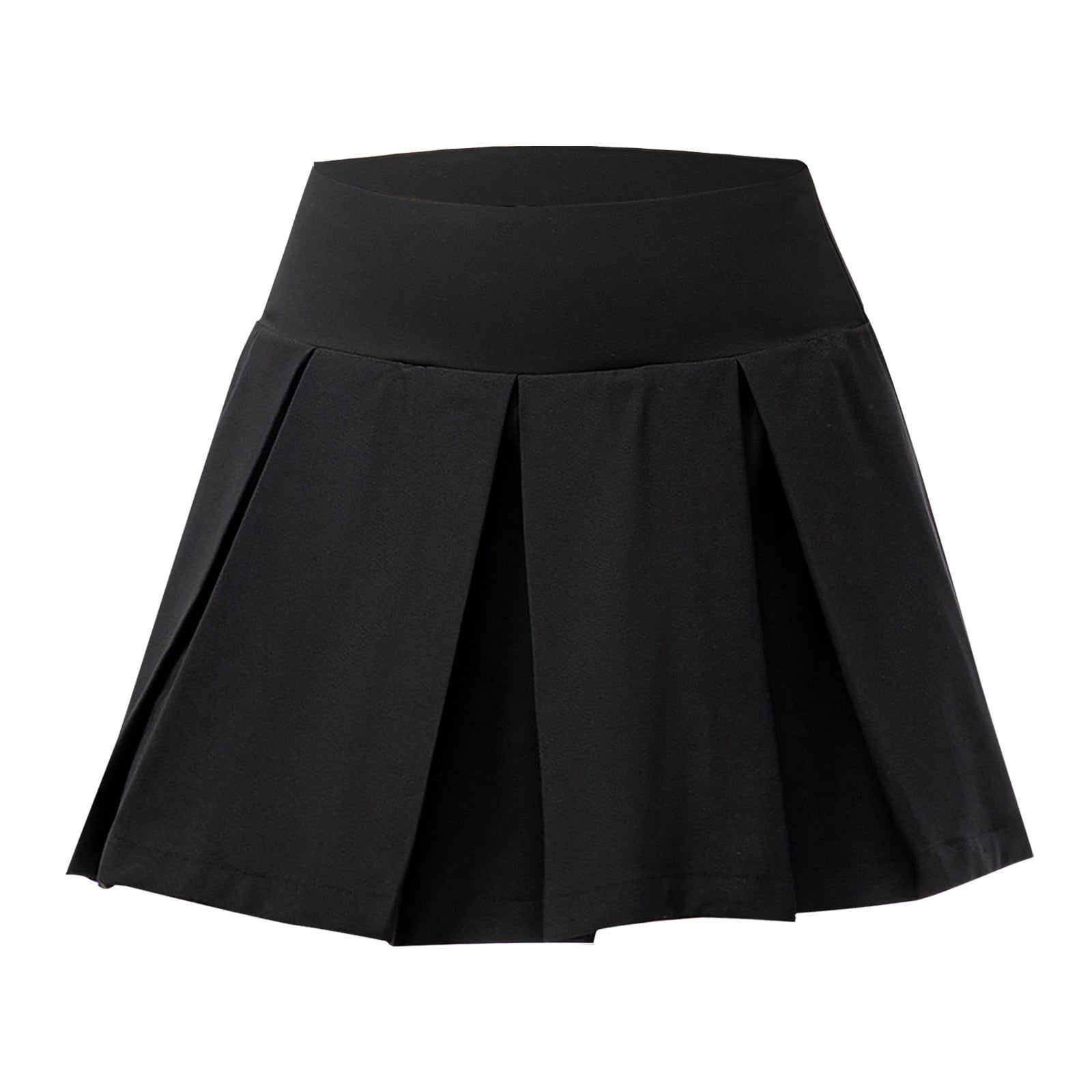 YUHAOTIN Womens Mini Skirt Pleated Skirt with Comfy Casual YUHAOTIN Womens Mini Skirt Pleated Skirt with Comfy Casual