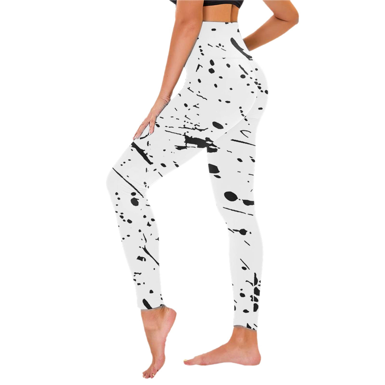 YUHAOTIN Yoga Pants Plus Size Long Womens Pants Fashion Printed ...