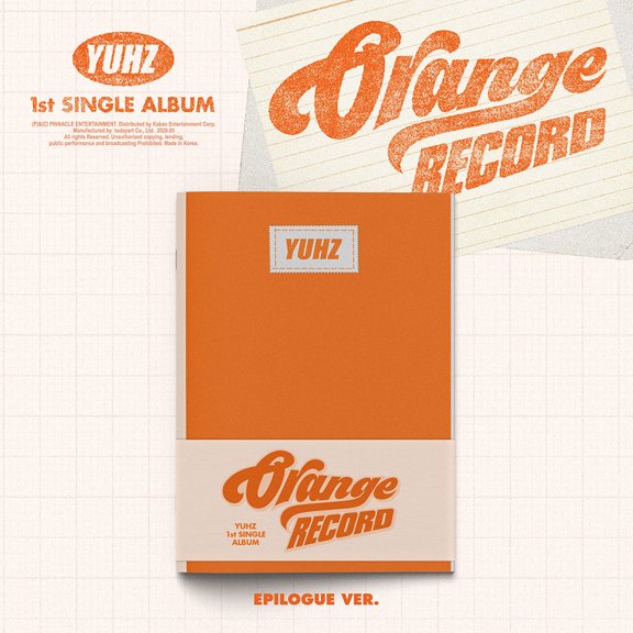 YUHZ - [ORANGE RECORD] 1st Single Album