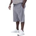 thumbnail image 1 of YUIVH Men's Classic-Fit Shorts Summer Casual Shorts Large Size Baggy Double Pocket Drawstring Quicks Dry Mesh Shorts (XL-5X) Trend Street Outdoor Shorts, 1 of 3