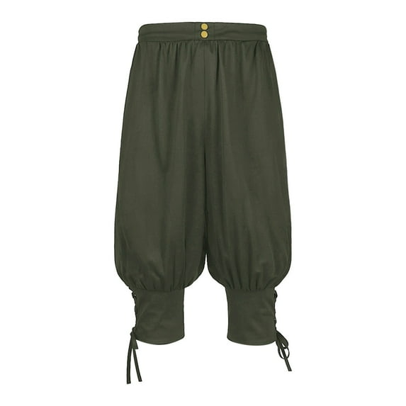 YUIVH Men's -Fit Casual Pants Mens Retro Solid Color Pants Ankle Strap Pants Pants Daily Commuting Cargo Pant
