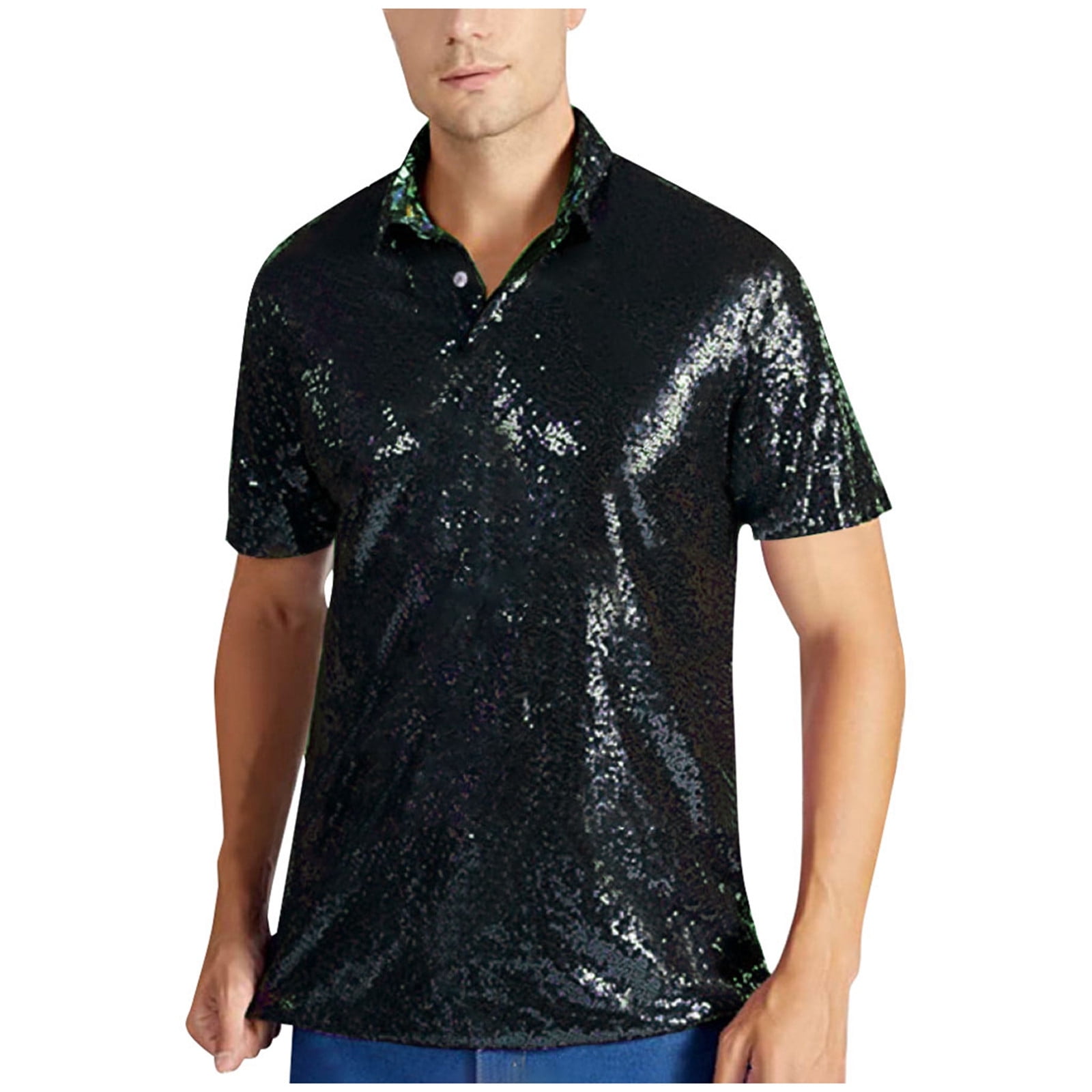 Milk Print Men's Golf Shirts