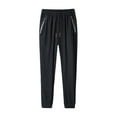 thumbnail image 1 of YUIVH Men's Relaxed Fit Stretch Cargo Pant Men Lightweight Joggers Pants Running Hiking Pants Workout Track Pants With Zipper Pockets Commuting Summer Trendy Shorts, 1 of 9