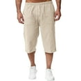 thumbnail image 1 of YUIVH Mens Beach Summer Shorts Lightweight Men's Spring Summer Cotton Sweatpants Jogging Pants Loose Casual Beach Vacation Cropped Pants Daily Versatile Workwear, 1 of 5