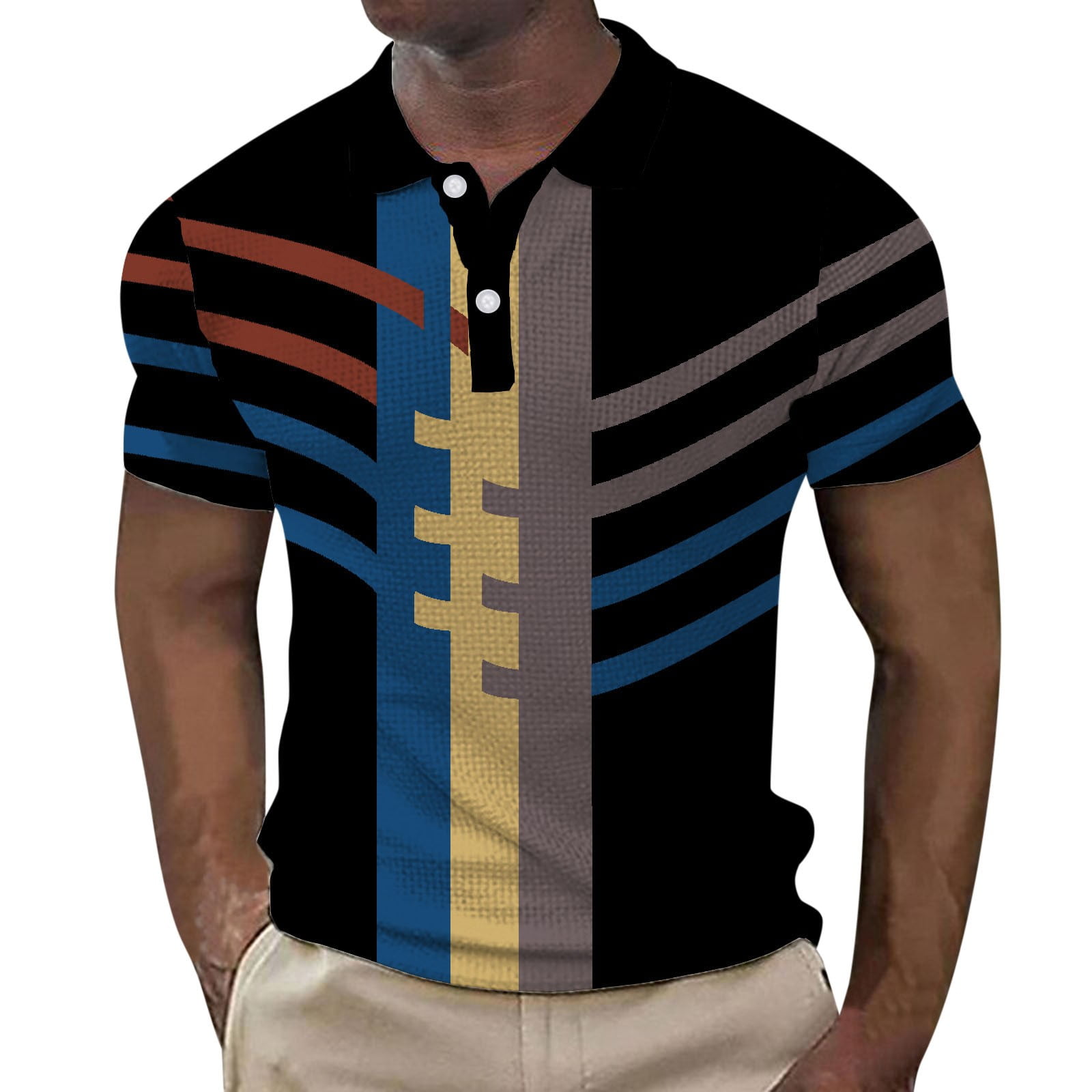 福袋 バースデイ Men for Shirt Polo TOWED22 Short Mesh Shirts Tennis Sleeve Clothing