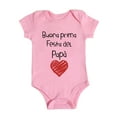 thumbnail image 1 of YUIVH Toddler Baby Girl Ruffled Sleeveless Romper Boys Girls Short Sleeve Letter Prints Romper Bodysuits Clothes Soft Comfy Casual Summer Jumpsuit, 1 of 6