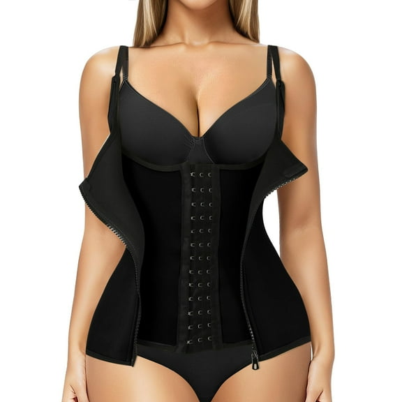 Youmylove Womens Seamless Shaping Boyshorts Waist Trainer Corset For Shapewear Plus Size Vest Body Shaper Cincher Workout Trimmer Girdle Body Shaper Tank Top