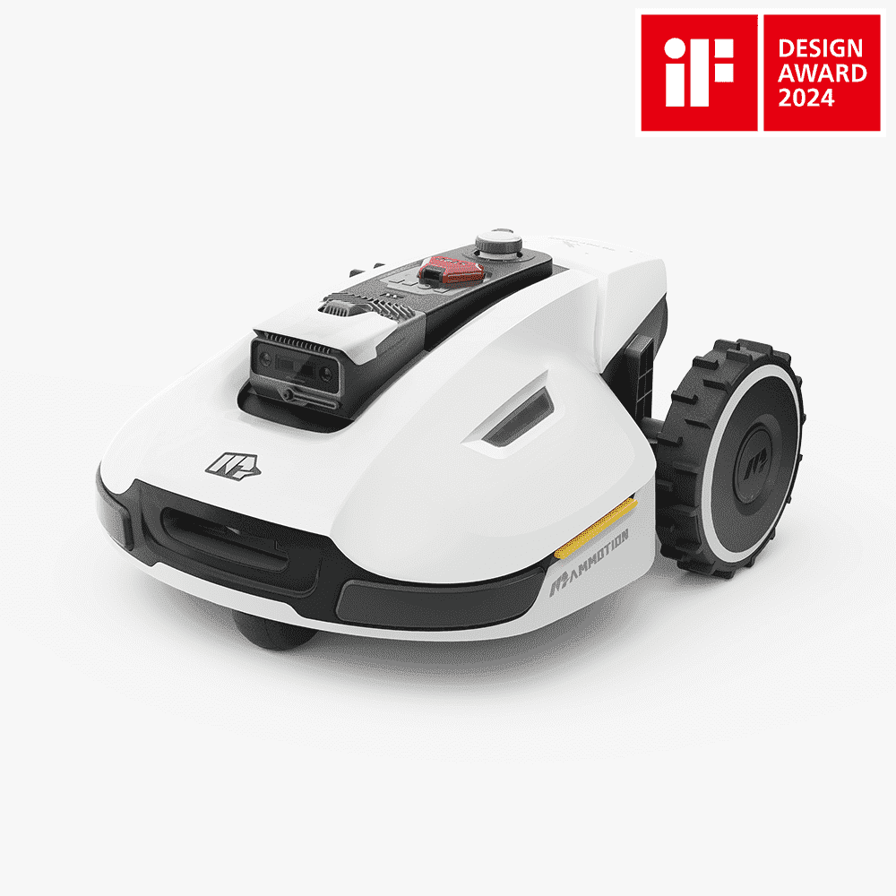 Robot Tondeuse Mammotion YUKA 1500 - Avec Kit Balayeuse Auto-vidant, 1500 M², Pente 45%, Navigation 3D+RTK, Multi-zones