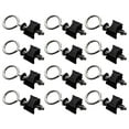 YULIJU 12 Sets Trampoline Steel Fixation Screws Enclosure Pole Gap Spacers Large Parts