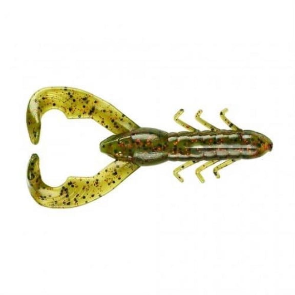 YUM Christie Craw Soft Plastic 3 1/2" Watermelon Red Flake 8 Count