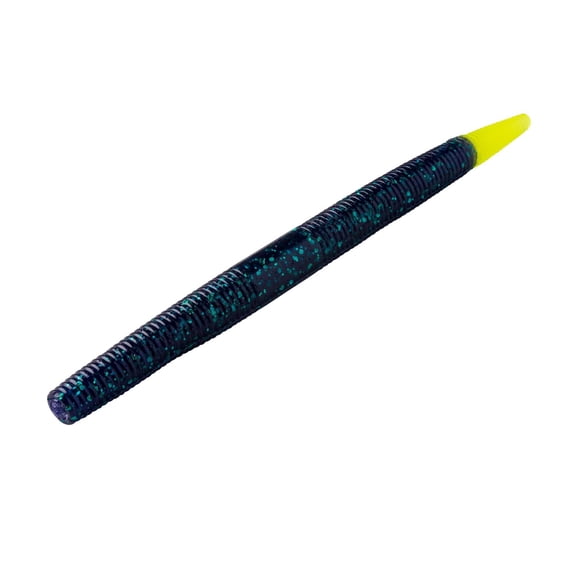 YUM Dinger 5in Junebug/Chart Firetail