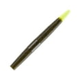 thumbnail image 1 of YUM Dinger Soft Plastic Worm 3" Green Pumpkin 10 Count, 1 of 6