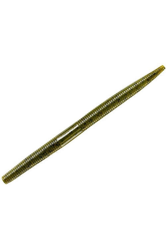 Dinger Soft Plastic Worm 4" Green Pumpkin 8 Count