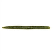 YUM Dinger Soft Plastic Worm 5" Watermelon Seed 8 Count
