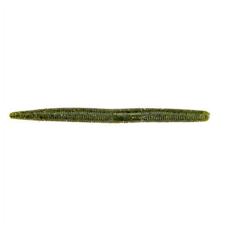 YUM Dinger Soft Plastic Worm 5 Watermelon Seed 8 Count