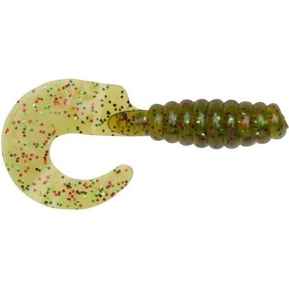 YUM Grub Soft Plastic 2" Christmas Tree 18 Count