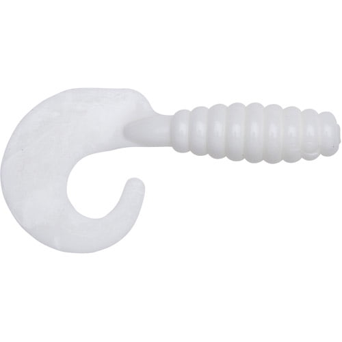 YUM Grub Soft Plastic 3" White 15 Count