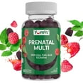 thumbnail interactive-video image 1 of YumVs Prenatal Gummies for Women - Prenatal Vitamins for Women with Folic Acid, Iron & Choline - Vegetarian & Kosher Pregnancy Vitamins - Womens Prenatal Multivitamin with A C D3 E B6 B12 (60 Count), 1 of 11