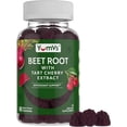thumbnail image 1 of YUM-V’s Beet Root Gummies with Tart Cherry Extract, Antioxidant Support*, Berry Flavor, 60 Count, 1 of 7
