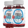 thumbnail image 1 of YUM-V's Prebiotic Fiber Zero Gummies Natural Berry Flavor Digestive Health Support Chewables, 2-Pack at 60 Pcs./Pack, 1 of 8