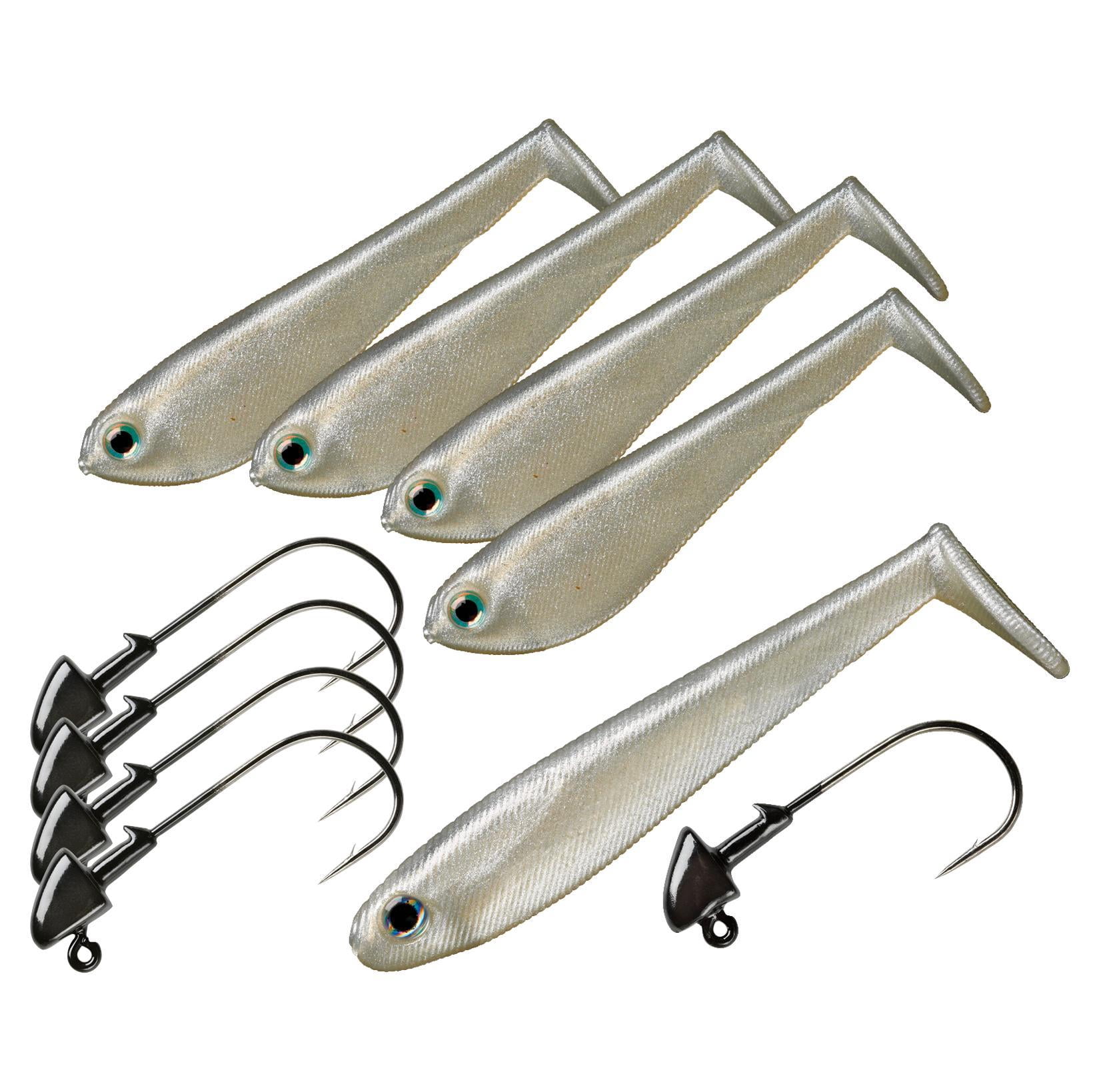 YUMbrella Fishing Kit with Multi-Lure and Baitfish Design