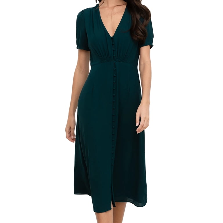 YUMI KIM Women's Eleanor Dress, Green, Small - Walmart.com YUMI KIM Women's Eleanor Dress, Green, Small - Walmart.com