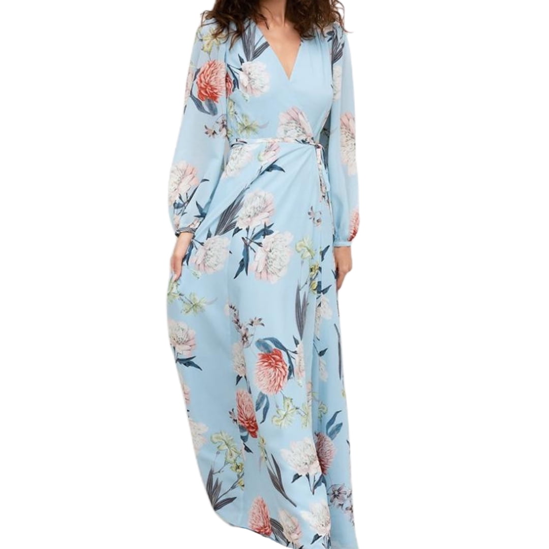 YUMI KIM Women's Juliette Maxi Dress, Blue, Small - Walmart.com