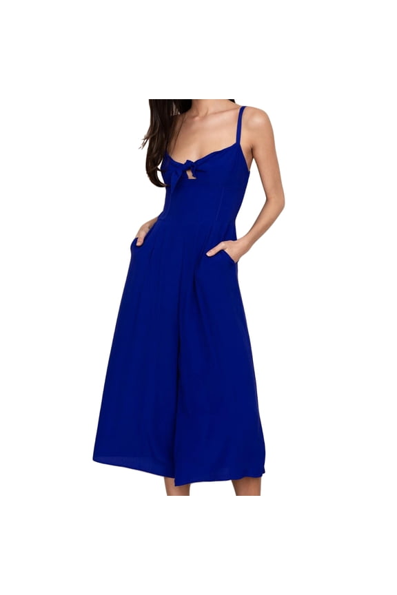 Women's Pretty Chic Jumpsuit, Blue, Large