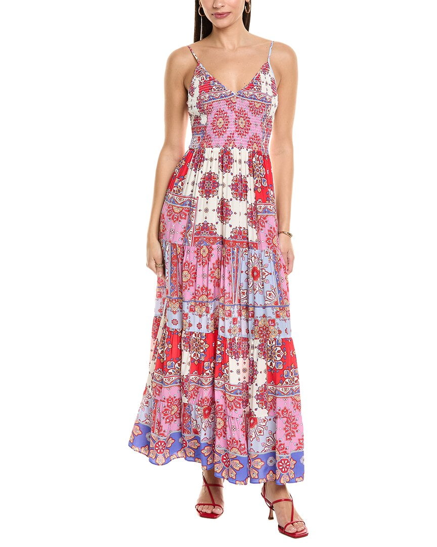 Robe Yumi Kim Imprimé Zèbre Bleu - Taille XS - Style Mini Décontracté