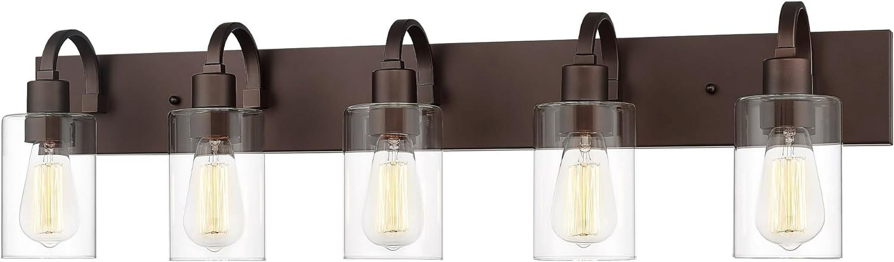 YUMIAO 5Light Metal Bath Vanity Lighting Fixture, Farmhouse Wall