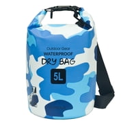 YUMQUA Waterproof Dry Bag Backpack for Women Men 5L/10L/20L/30L/40L Roll Top Water Proof Storage Bags for Kayaking Boating Swimming Hiking Camping Fishing