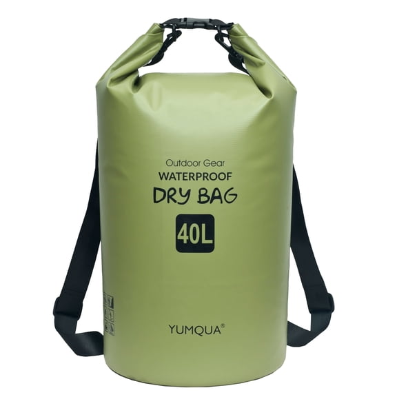 YUMQUA Waterproof Dry Bag Backpack for Women Men 5L/10L/20L/30L/40L Roll Top Water Proof Storage Bags for Kayaking Boating Swimming Hiking Camping Fishing