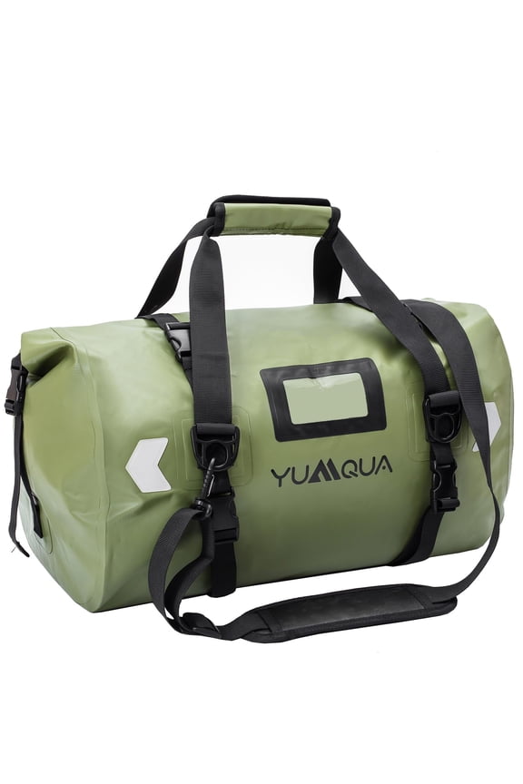 Waterproof Duffel Bag, Large Duffle Bag for Travel Heavy Duty Dry Bag with Durable Strap & Handle for Outdoor Motorcycle Boating Rafting Kayaking Paddle boarding