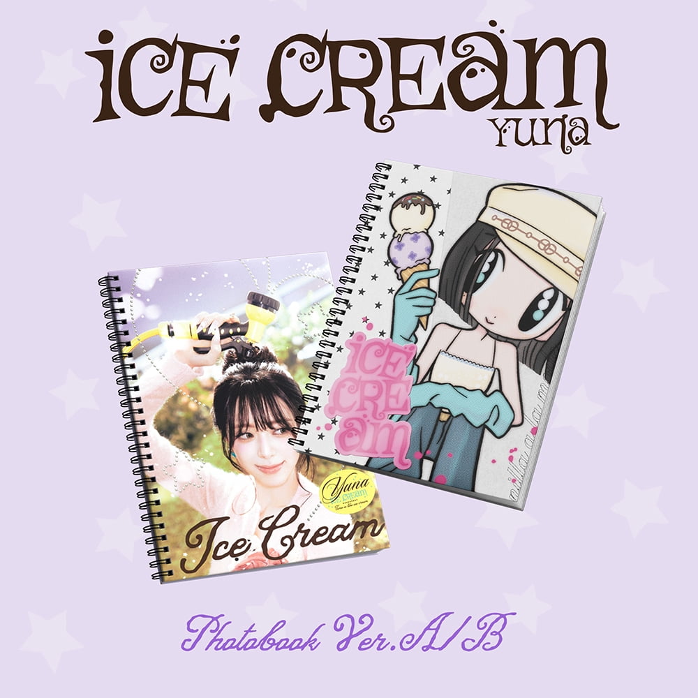 YUNA (ITZY) - [ICE CREAM] 1st Mini Album PHOTOBOOK RANDOM Version