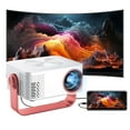 thumbnail image 1 of YUNAFFT 1080P HD Portable Projector For Hometr - Thin WiFi - Enabled For Phone Screen Mirroring, 1 of 9