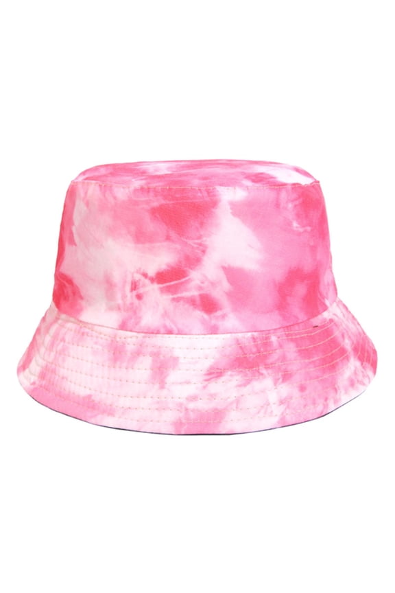 Artistic Tie-Dye Reversible Bucket Hat for Women Men