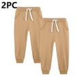 thumbnail image 1 of YUNAFFT Boys' Cuffed Sweatpants Thermal Cold Weather Solid Color Casual Urban Outdoor Long Pants, 1 of 5