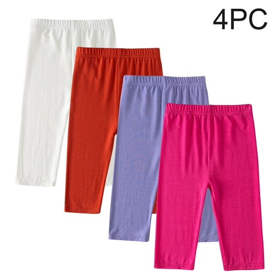 YUNAFFT Boys Girls Casual Sport Pants Elastic Waist Solid Color Mosquito-Repellent Outdoor Play Style