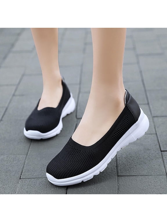 Shoes Women, Women Mesh Solid Non-Slip Pumps Shoe Sneakers Casual Shoes Student Running Shoes