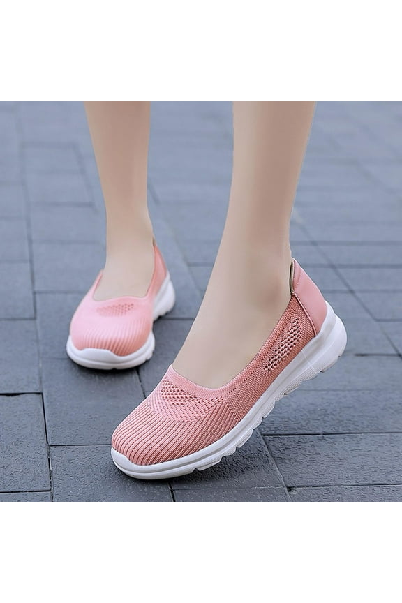 Shoes Women, Women Mesh Solid Non-Slip Pumps Shoe Sneakers Casual Shoes Student Running Shoes