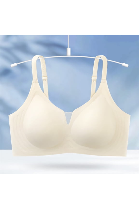 Comfortable Wire-Free Push-Up Bra for Women with Breathable Design and Smooth Fit for Everyday Wear