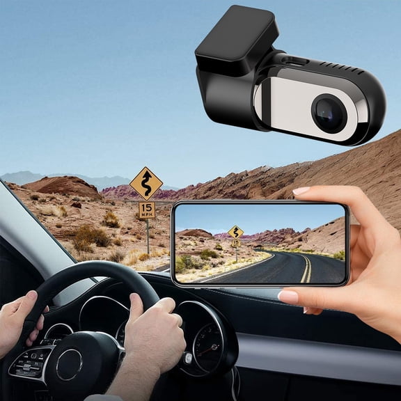YUNAFFT Dash Cam FHD 1080P Car Camera 2.0 Inch Mini Screen Car Dash Camera Dashboard Camera Night Vision 140 Degree Wide Angle Lens Max Support 32GB Card