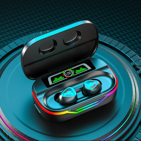 YUNAFFT Earbuds, Wireless & Bluetooth Earbuds, in-Ear Headset, with Low Latency, HD Call, Voice Assistant, HiFi Stereo Sound, Touch Control, IPX-7 Waterproof