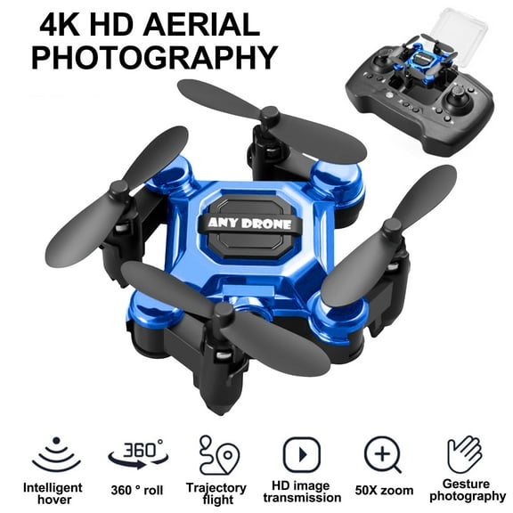 YUNAFFT Foldable Mini Drone, RC Nano Quadcopter with Altitude Hold, 3D Flips, High Speeds Rotation, Headless Mode, Throw to Go, One Key Return, Great Gift Toys