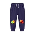 thumbnail image 1 of YUNAFFT Girls 2-13Y Winter Fleece-Lined Thickened Casual Pants with Elastic Waist & Pockets, 1 of 3